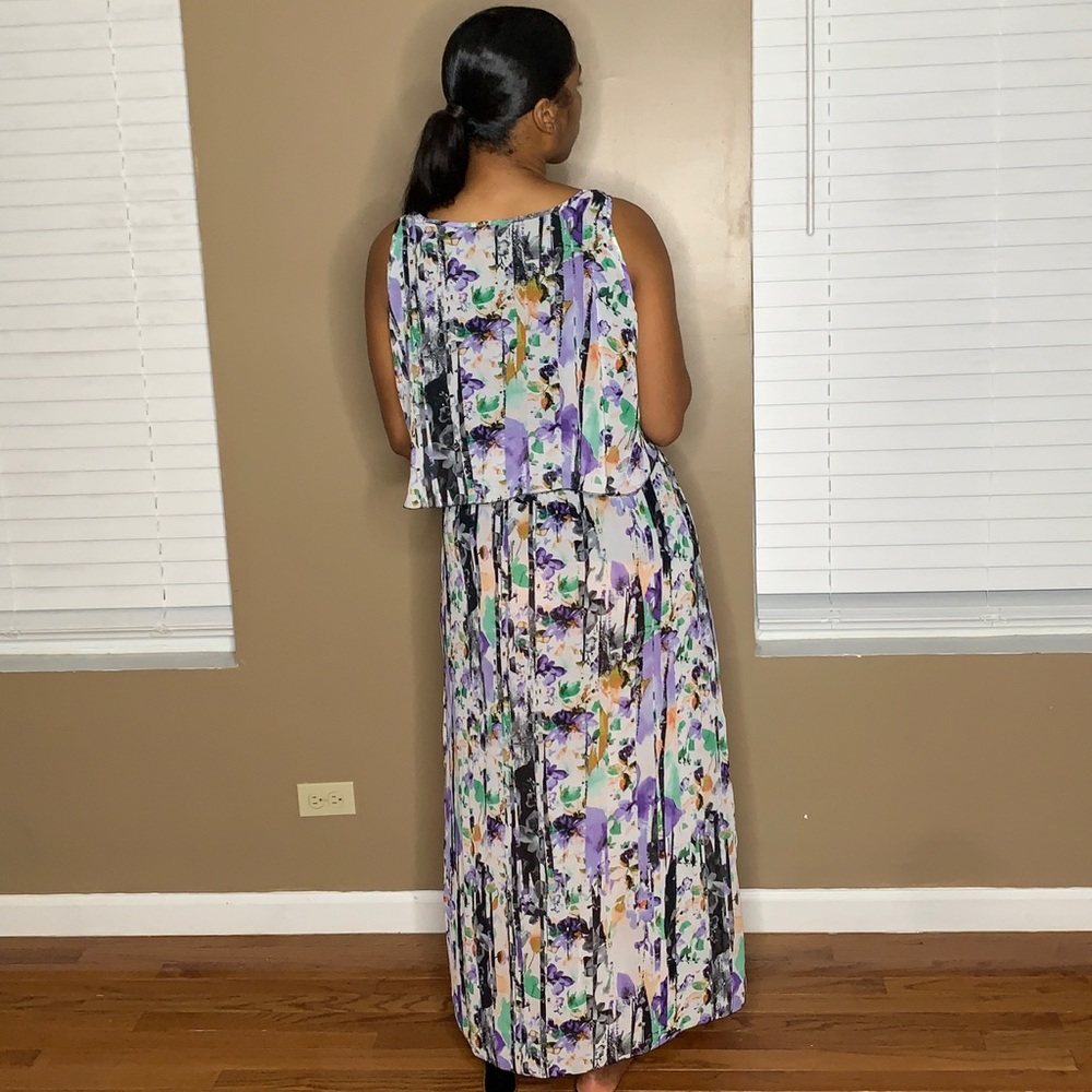 Floral Printed Maxi Dress